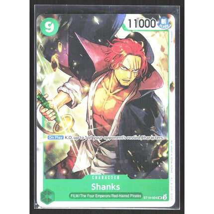 Shanks Premium Booster -The Best- Vol. 2 #ST16-004 Super Rare