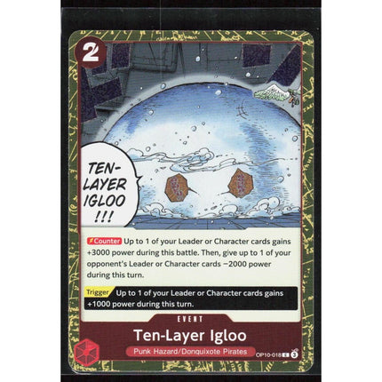 Ten-Layer Igloo (Pirate Foil) Premium Booster -The Best- Vol. 2 #OP10-018 Common