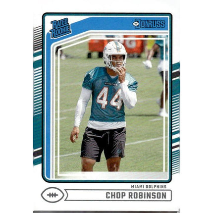 Chop Robinson 2024 Donruss #351 RC Miami Dolphins