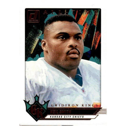 Neil Smith 2024 Donruss All-Time Gridiron Kings #15 Kansas City Chiefs