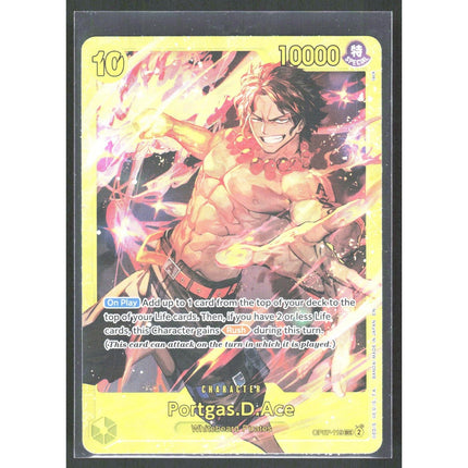Portgas.D.Ace Premium Booster -The Best- Vol. 2 #OP07-119 Secret Rare