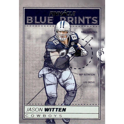 Jason Witten 2024 Panini Encore Blue Prints #14 Dallas Cowboys