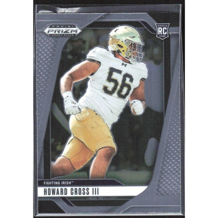 Howard Cross III 2025 Panini Prizm Draft Picks #104 Notre Dame Fighting Irish