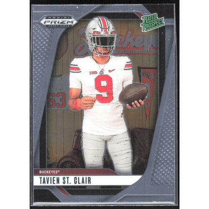 Tavien St. Clair 2025 Panini Prizm Draft Picks #162 Ohio State Buckeyes