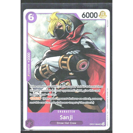 Sanji (Reprint) Premium Booster The Best Vol. 2 #OP07-064 Super Rare!!