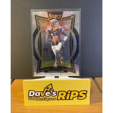 Caleb Williams 2024 Panini Select #25 Rookie RC Card Bears