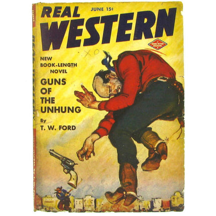 REAL WESTERN – June 1943 – Columbia Publications – Pulp Magazine