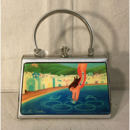 Debbie Brooks Signed USA Olympic Silver Handbag – Limited Edition 13/70