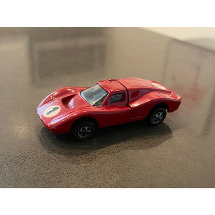 1969 Hot Wheels Redline “Mark IV” Red Enamel Die-Cast Car Toy