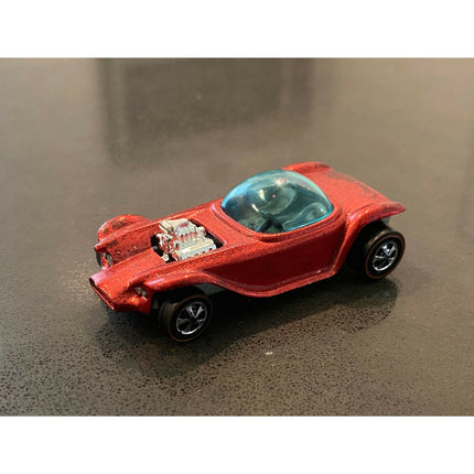 1968 Hot Wheels Redline "Beatnik Bandit" Diecast Car Toy – Spectraflame Red