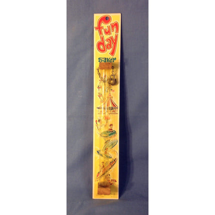 Fun Day Saver Tube Coin Bank with Lock & Key – 1974 “Coin Catchers”