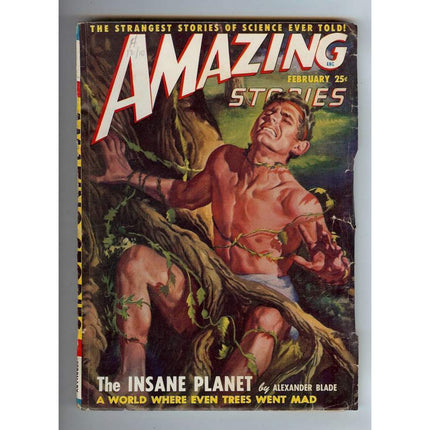 AMAZING STORIES – February 1949 – Ziff-Davis – Pulp Magazine