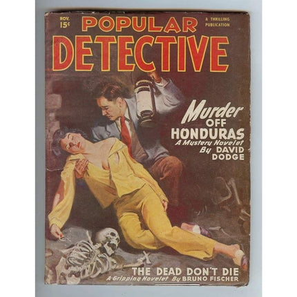 Popular Detective – November 1949 Pulp Magazine