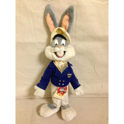 Looney Tunes Bugs Bunny 50th Birthday Plush 18" – 1990 24K Company w/ Tags