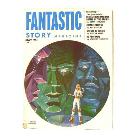 Fantastic Story May 1953 Pulp – Emshwiller Cover Art | Best Books Inc.