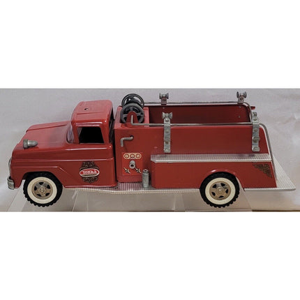 Tonka Red Fire Truck Suburban Pumper #5 1960s Toy With Fire Hydrant