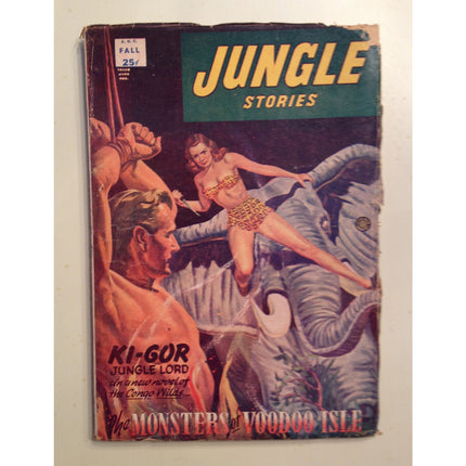 Jungle Stories Pulp Magazine – Fall 1952 Fiction House