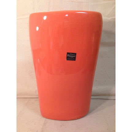 2003 Royal Haeger 17" Pumpkin Colored Vase – Pottery with Label