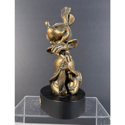 Disney Cruise Line Flapper Minnie “Set Sail on a Fantasy” Bronze Figure No Box