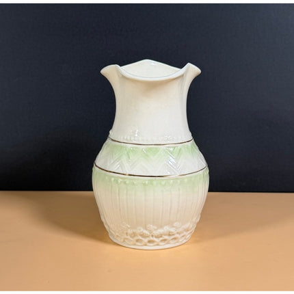 Belleek Pottery Ireland Colonial Vase 6" Porcelain Vase