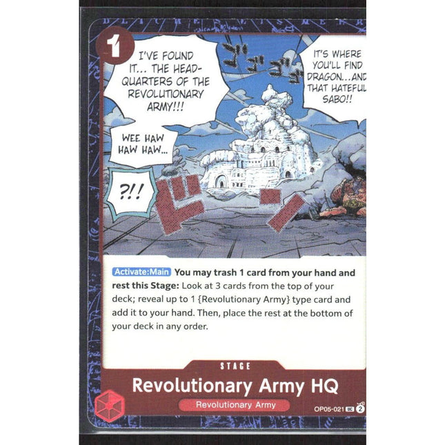 Revolutionary Army HQ Awakening of the New Era #OP05-021 Uncommon