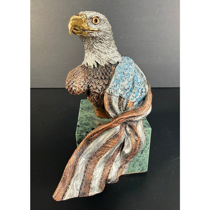 Kitty Cantrell Gorham 1993 Liberty Eagle Sculpture w/ Base Limited Ed. 33/2500