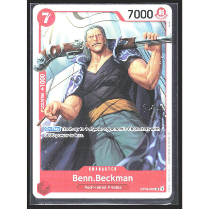 Benn.Beckman Emperors in the New World #OP09-009 Super Rare