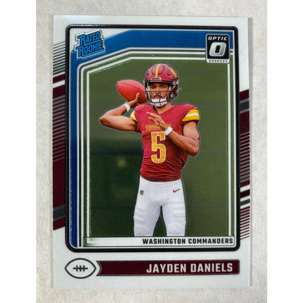2024 Donruss Optic Rated Rookie Jayden Daniels RC #248 Commanders