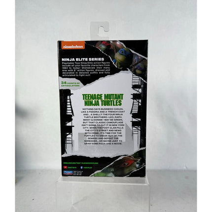 Nickelodeon TMNT 1990 Movie Ninja Elite Series “Donnie in Disguise” Figure NIB