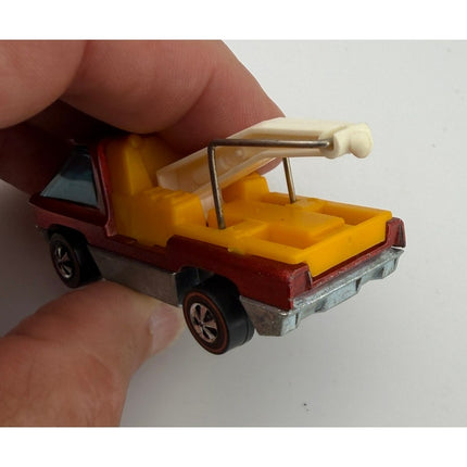 Hot Wheels Redline Heavyweights Tow Truck 1970 72 Hong Kong Red Diecast