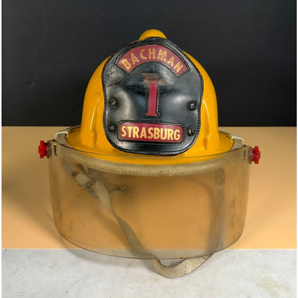 MSA Cairns Fire Helmet Vintage Firefighter Helmet PA Fire Equipment Collectible