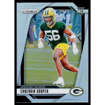 Edgerrin Cooper 2024 Panini Prizm Silver #331 RC Green Bay Packers