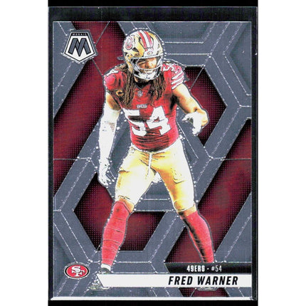 Fred Warner 2025 Panini Mosaic #165 San Francisco 49ers
