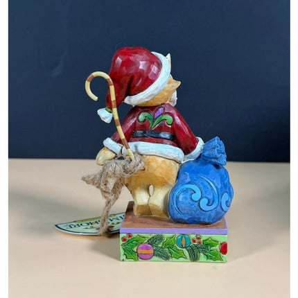 Jim Shore Heartwood Creek Jolly Old Santa Paws Cat Figurine 4036238