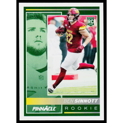 Ben Sinnott 2024 Panini Encore #206 RC Washington Commanders