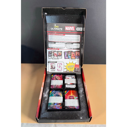 UNO Ultimate Marvel Card Game First Edition NIB Mattel Superhero Deck