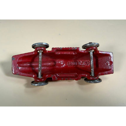 Hubley 4" Fintail Racer Original Vintage Cast Iron Race Car