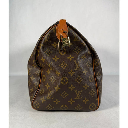 Louis Vuitton Speedy 40 Monogram Canvas Shoulder Bag Authentic MSRP $1600