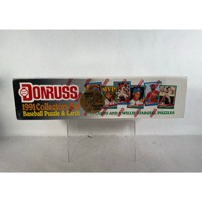 1991 Donruss Baseball Collectors Set Puzzle Trading Cards Factory Sealed