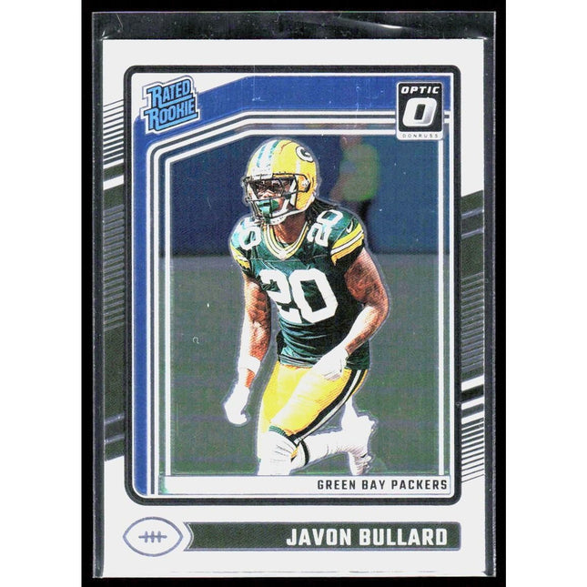 Javon Bullard 2024 Donruss Optic #246 RC Green Bay Packers