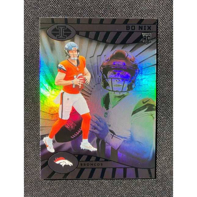 Bo Nix 2024 Panini Illusions #22 Rookie Card – Broncos