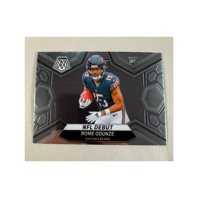 2024 Panini Mosaic Rome Odunze RC #281 NFL Debut Rookie Card Bears