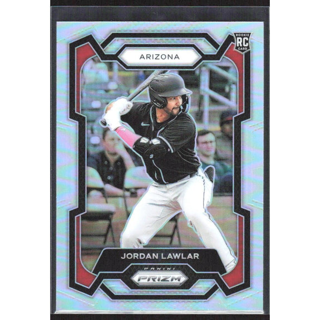 Jordan Lawlar 2024 Panini Prizm Silver Prizms #88 Arizona Diamondbacks