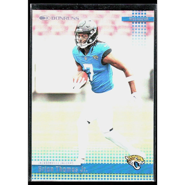 Brian Thomas Jr. 2024 Donruss Retro 2004 #31 Jacksonville Jaguars