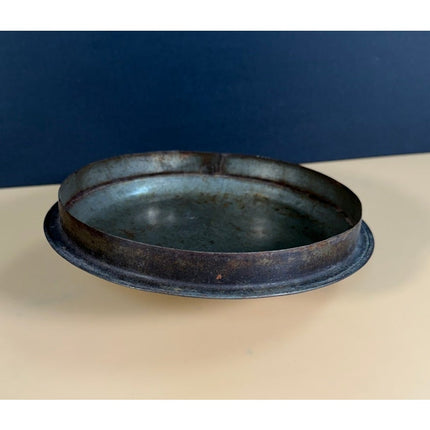 Marietta PA MH&E Co. 4-12 No. 3 Cast Iron Enamel Gypsy Bean Pot Tin Lid