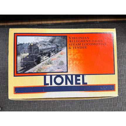 Lionel 6-28028 Virginian 2-6-6-6 Allegheny Steam Locomotive Tender NIB