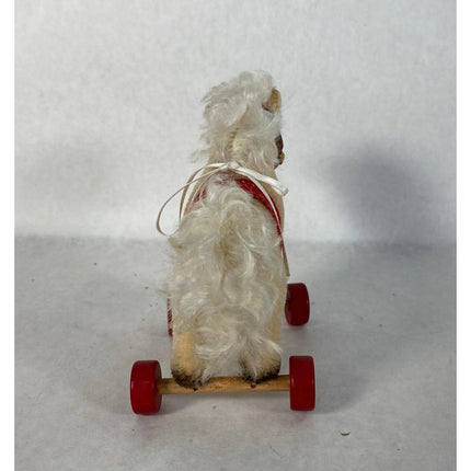Steiff Pony on Wheels Christmas Exclusive Vintage Collectible Ornament