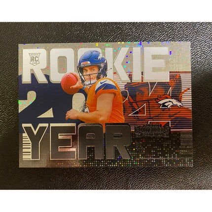 2024 Panini Contenders Bo Nix #19 Rookie Card Broncos QB