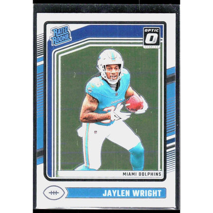 2024 Donruss Optic #249 RC Jaylen Wright Miami Dolphins