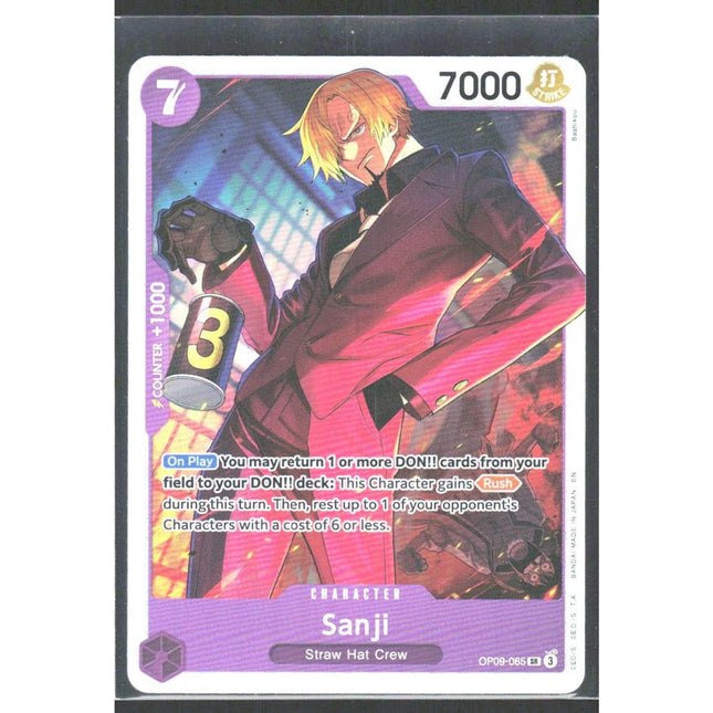 Sanji Premium Booster -The Best- Vol. 2 #OP09-065 Super Rare